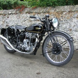 1938 Velocette KSS MkII front view