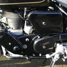 1967 Velocette Thruxton – VMT 525 side engine wiew