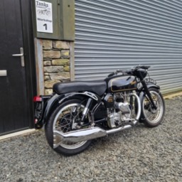 1967 Velocette MSS PJW 849F Side View 2