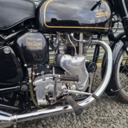 1967 Velocette MSS PJW 849F Engine Side View