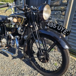 1933 Velocette GTP View - front